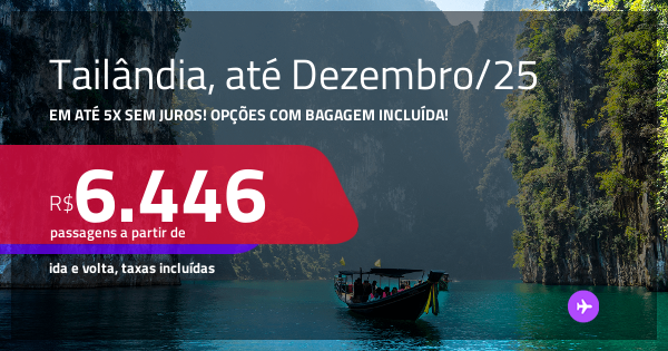 Passagens para a TAILÂNDIA: Bangkok! A partir de R$ 6.446, ida e volta ...