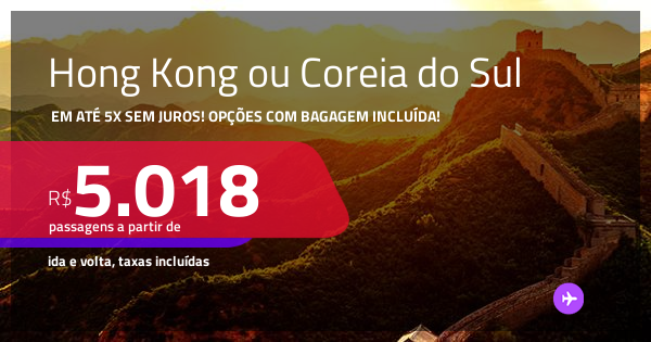 Passagem Para A Coreia Do Sul Preço