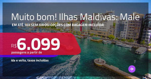MUITO BOM!!! Programe sua viagem para as ILHAS MALDIVAS! Passagens para ...